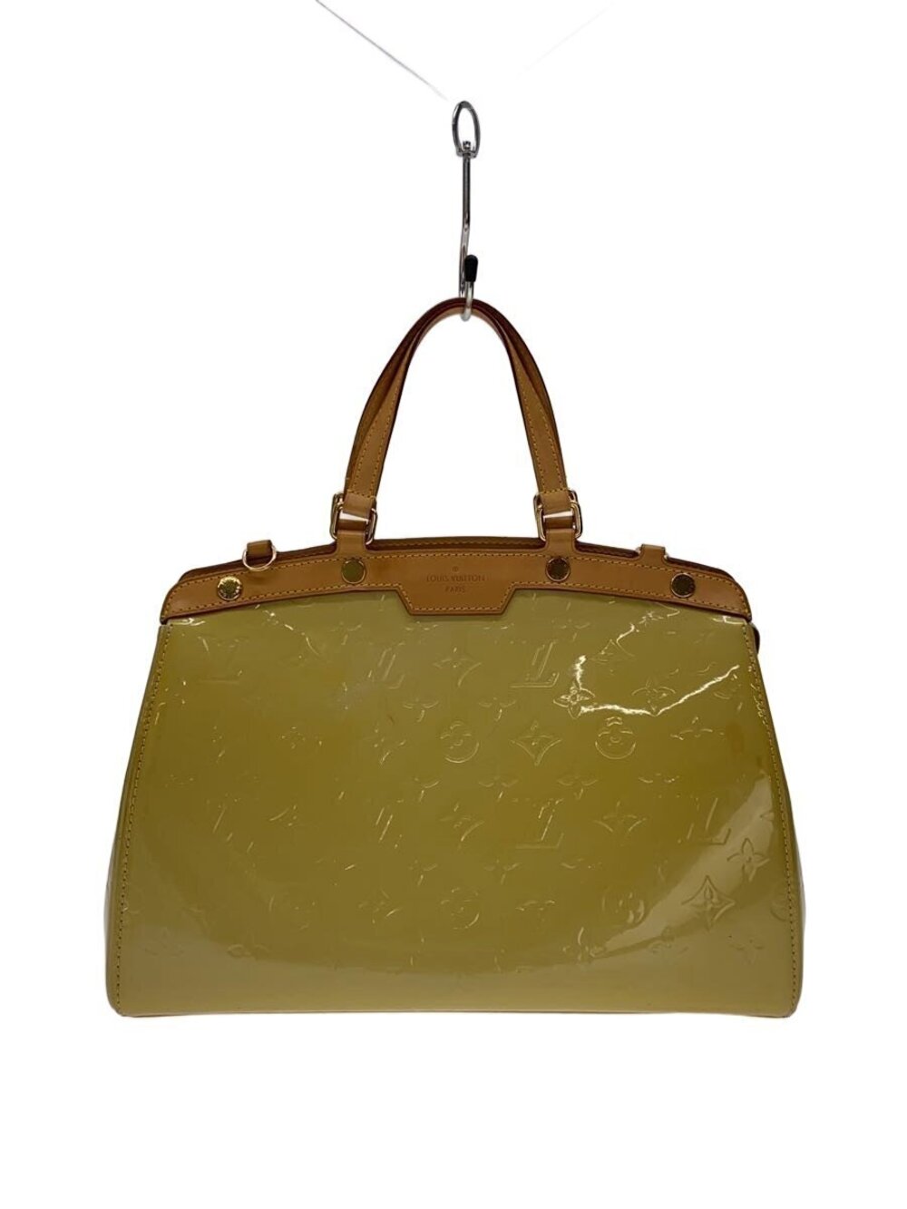 LOUIS VUITTON Blair Monogram Vernis Enamel Yellow All over
